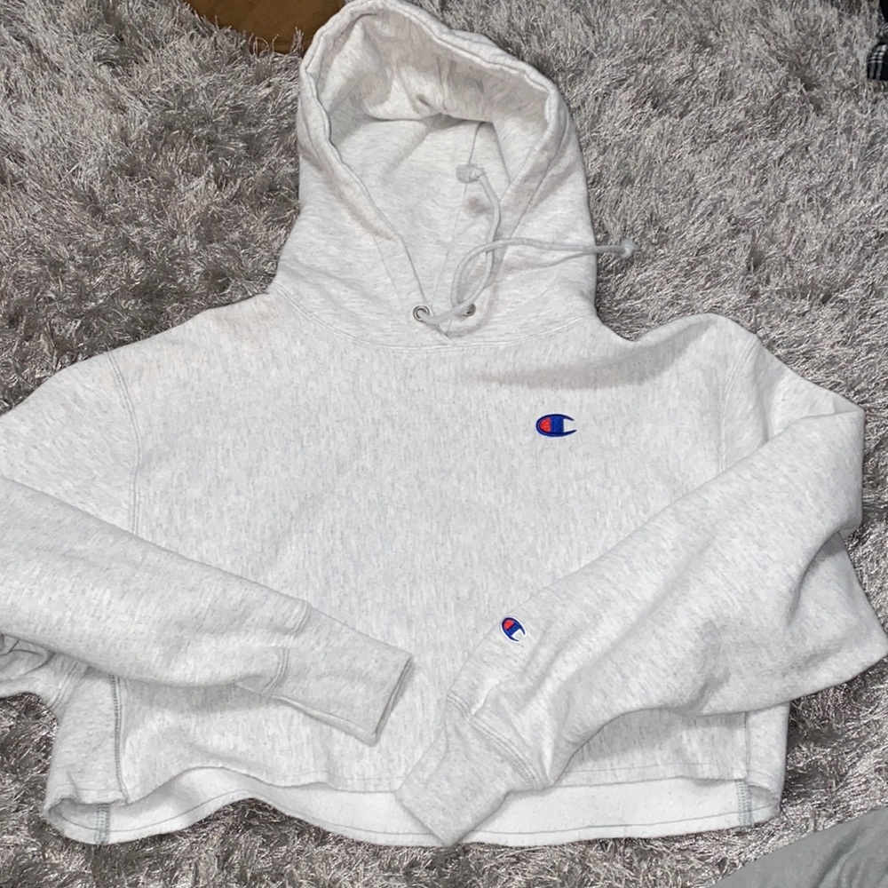 champion cropped cut off hoodie never worn